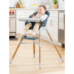 Skip Hop Store 5 Skip Hop EON 4-in-1 Convertible HIgh Chair - Slate Blue