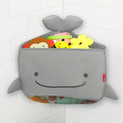 Skip Hop Moby Corner Bath Organizer - Gray 1 Skip Hop Moby Corner Bath Organizer - Gray