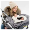 Skip Hop STROLL & GO Car Seat Cover - Heather Gray