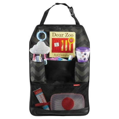 Skip Hop Style Driven Back Seat Car Organizer - Tonal Chevron 3 Skip Hop Style Driven Back Seat Car Organizer - Tonal Chevron - Image 3