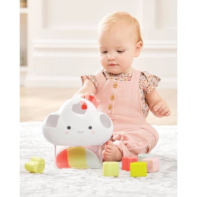 Skip Hop Silver Lining Cloud Shape Sorter Baby Learning Toy 1 Skip Hop Silver Lining Cloud Shape Sorter Baby Learning Toy