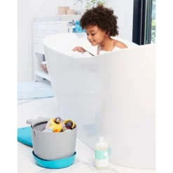 Skip Hop Moby Stowaway Bath Toy Bucket - Gray 12 Skip Hop Moby Stowaway Bath Toy Bucket - Gray -Skip Hop Store GUEST fdba1cf4 3e43 42da 8289 fd95af00e8f3