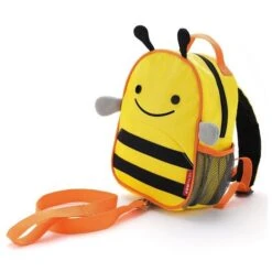 Skip Hop Mini Backpack With Safety Harness - Bee
