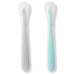 Skip Hop Easy-Feed Spoons - Grey/Soft Teal