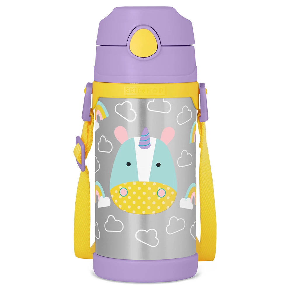 Skip Hop Zoo Insulated Stainless Steel Bottle - Unicorn 1 Skip Hop Zoo Insulated Stainless Steel Bottle - Unicorn