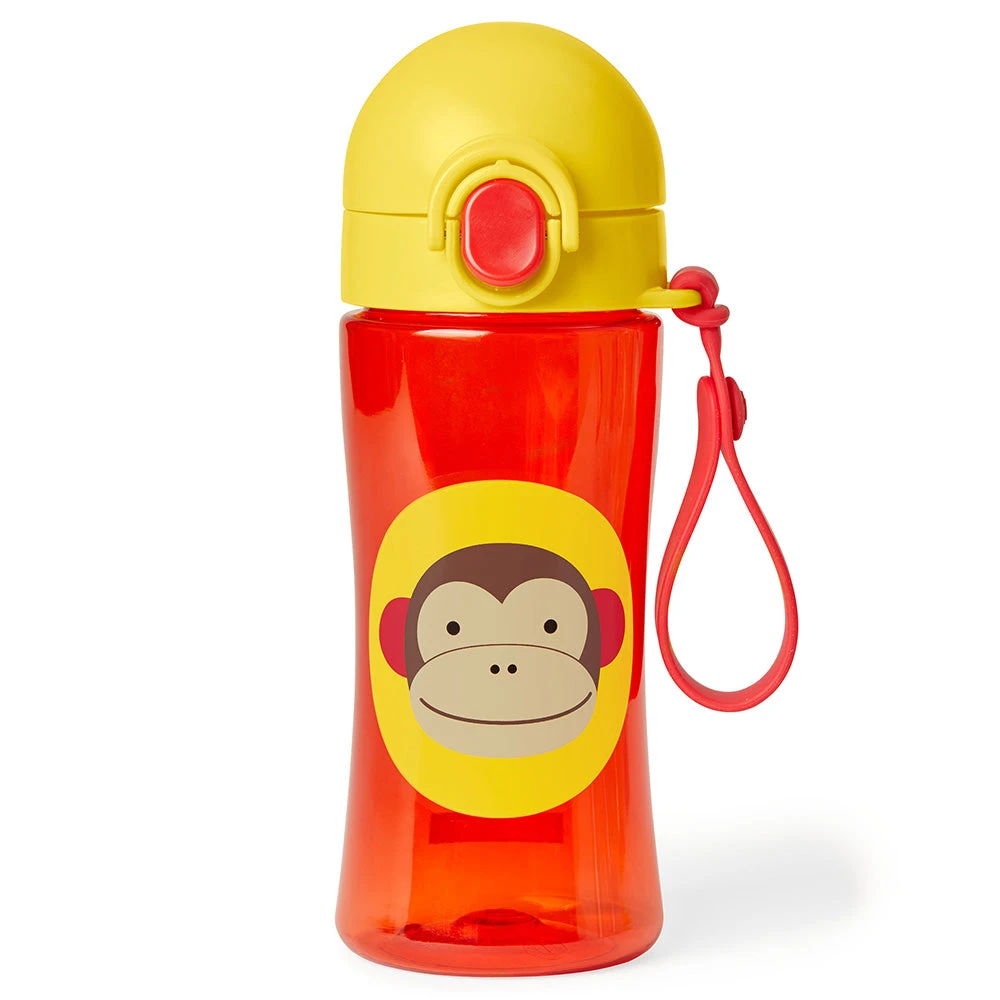 Skip Hop Zoo Lock Top Sport Bottle - Monkey 1 Skip Hop Zoo Lock Top Sport Bottle - Monkey