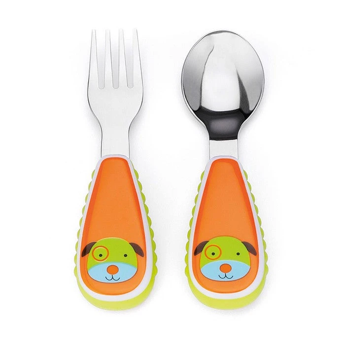 Skip Hop Zootensils Fork & Spoon - Dog 1 Skip Hop Zootensils Fork & Spoon - Dog