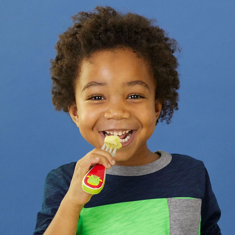 Skip Hop Zootensils Fork & Spoon - Dragon 2 Skip Hop Zootensils Fork & Spoon - Dragon - Image 2