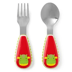 Skip Hop Zootensils Fork & Spoon - Dragon