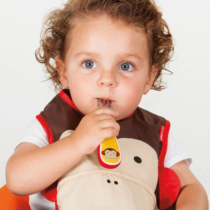 Skip Hop Zootensils Fork & Spoon - Monkey 2 Skip Hop Zootensils Fork & Spoon - Monkey - Image 2