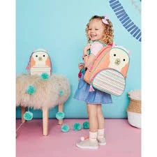 Skip Hop Zoo Little Kid Backpack - Llama 3 Skip Hop Zoo Little Kid Backpack - Llama - Image 3