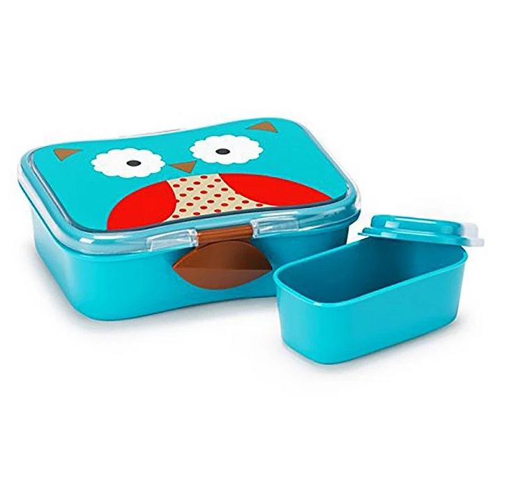 Skip Hop Zoo Lunch Kit - Owl 2 Skip Hop Zoo Lunch Kit - Owl - Image 2