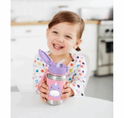 Skip Hop Zoo Stainless Steel Straw Bottle - Narwhal 5 Skip Hop Zoo Stainless Steel Straw Bottle - Narwhal -Skip Hop Store dfghjklkjhbhj