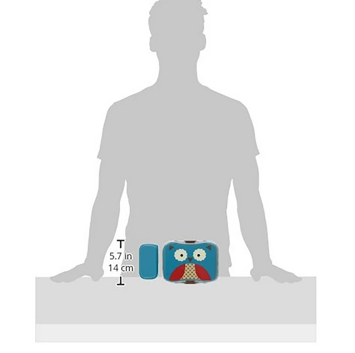 Skip Hop Zoo Lunch Kit - Owl 4 Skip Hop Zoo Lunch Kit - Owl - Image 4