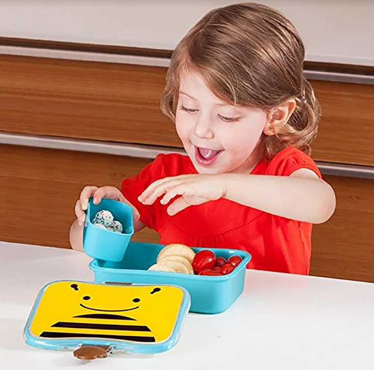 Skip Hop Zoo Lunch Kit - Bee 2 Skip Hop Zoo Lunch Kit - Bee - Image 2