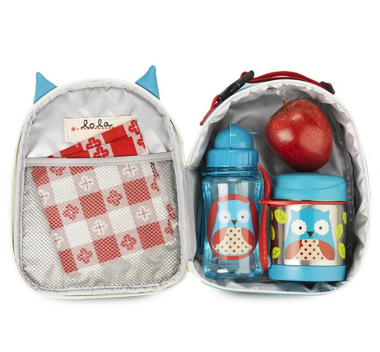 Skip Hop Zoo Insulated Little Kid Food Jar - Owl 5 Skip Hop Zoo Insulated Little Kid Food Jar - Owl - Image 5