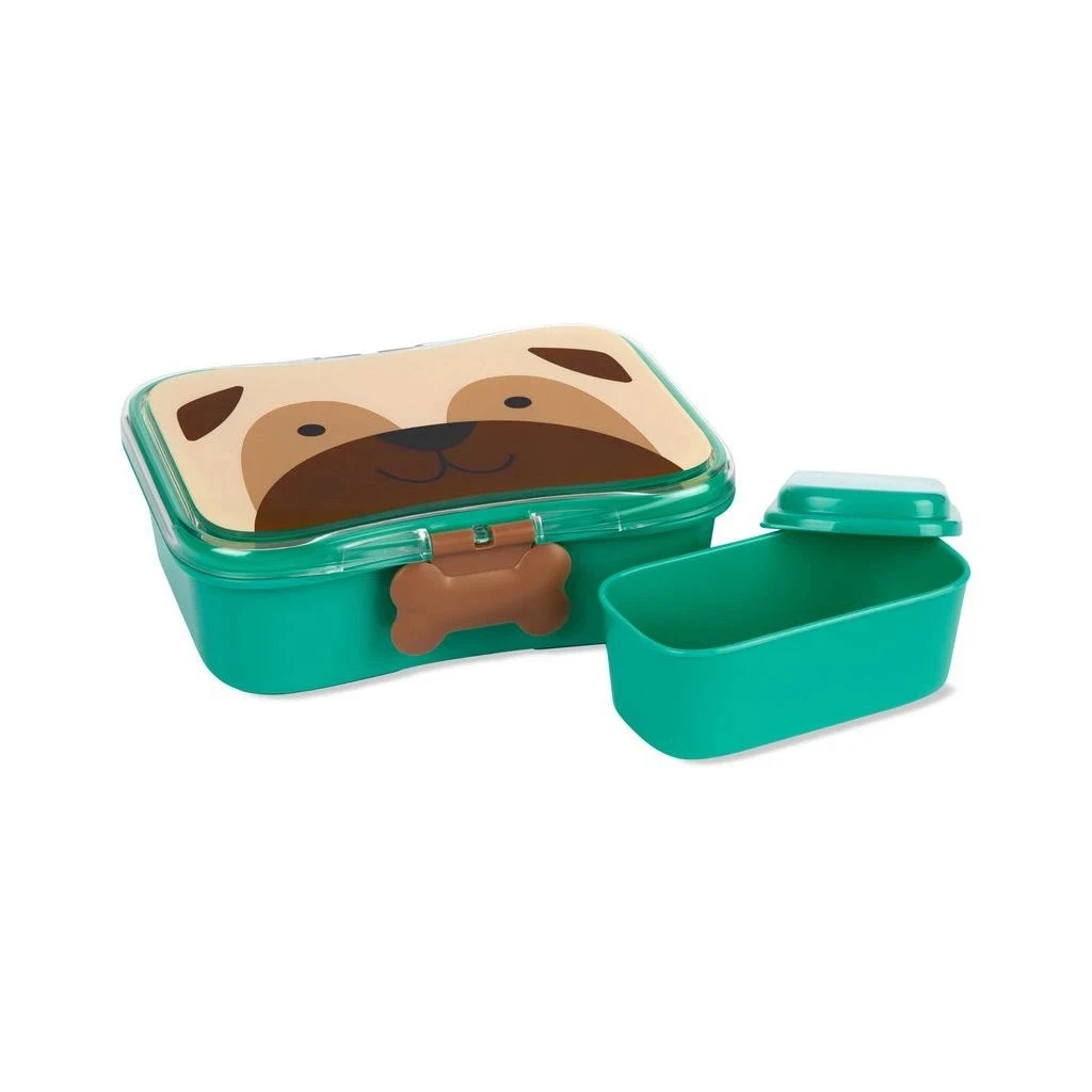 Skip Hop Zoo Lunch Kit - Pug 2 Skip Hop Zoo Lunch Kit - Pug - Image 2