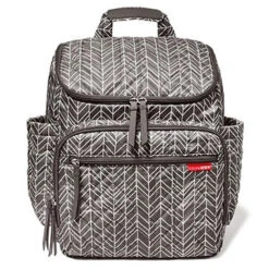 Skip Hop Forma Pack & Go Diaper Backpack - Grey Feather