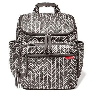 Skip Hop Forma Pack & Go Diaper Backpack - Grey Feather 1 Skip Hop Forma Pack & Go Diaper Backpack - Grey Feather