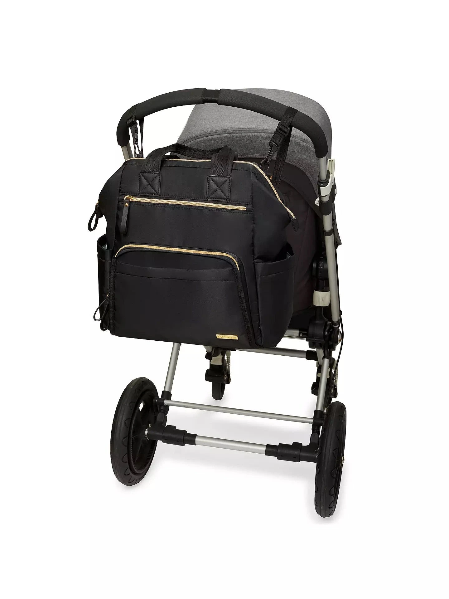 Skip Hop Mainframe Wide Open Diaper Backpack - Black 6 Skip Hop Mainframe Wide Open Diaper Backpack - Black - Image 6