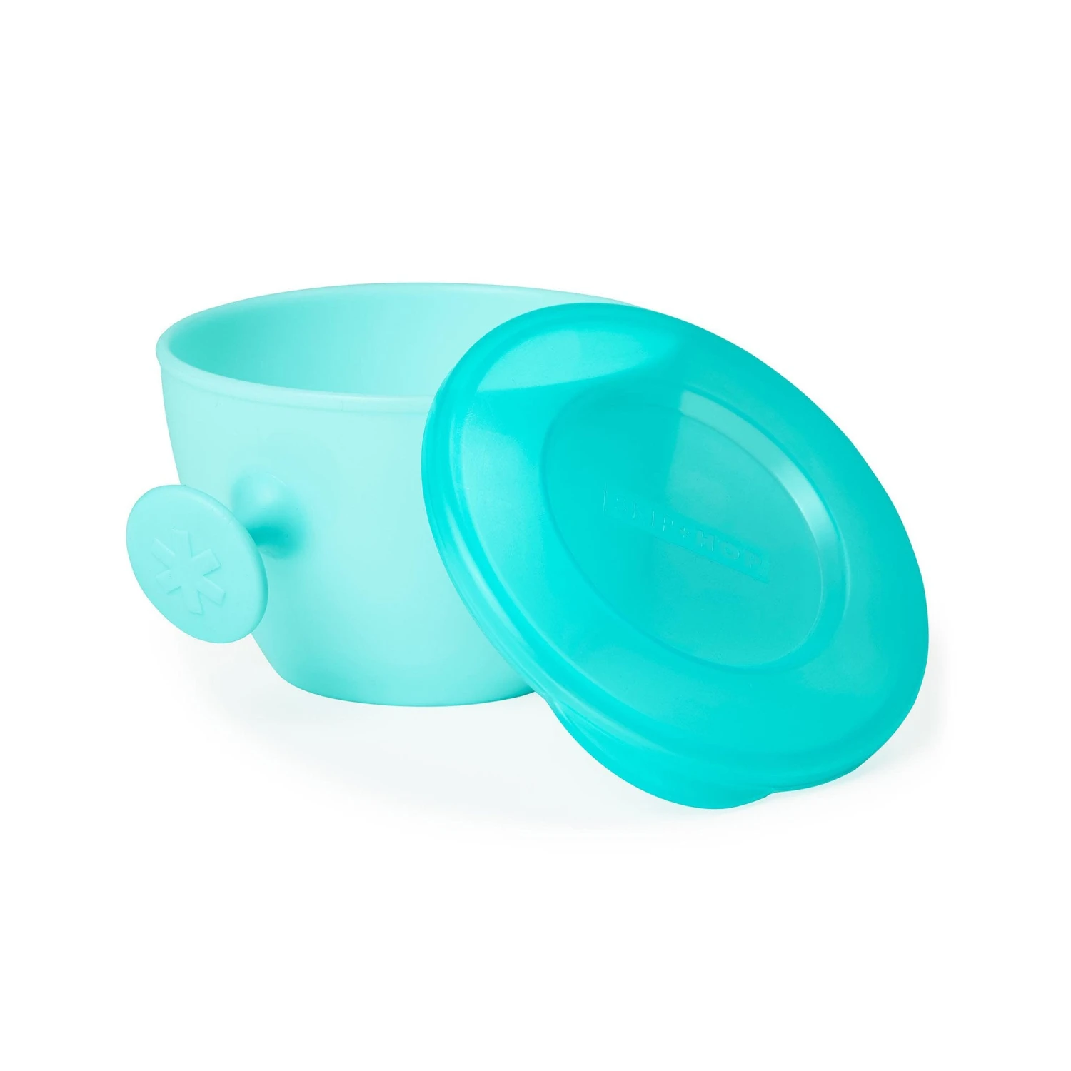 Skip Hop Easy-Grab Bowls-Grey/Soft Teal 3 Skip Hop Easy-Grab Bowls-Grey/Soft Teal - Image 3