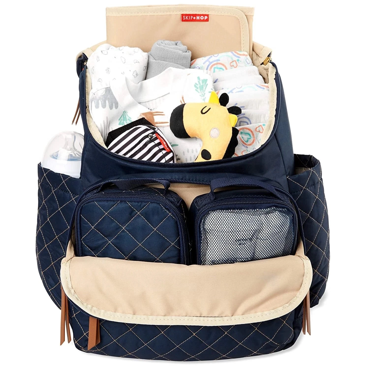 Skip Hop Forma Pack & Go Diaper Backpack - Navy 3 Skip Hop Forma Pack & Go Diaper Backpack - Navy - Image 3