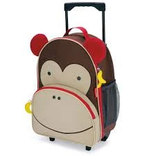Skip Hop Zoo Rolling Luggage - Monkey