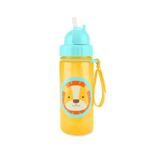 Skip Hop Zoo Straw Bottle Lion 1 Skip Hop Zoo Straw Bottle Lion