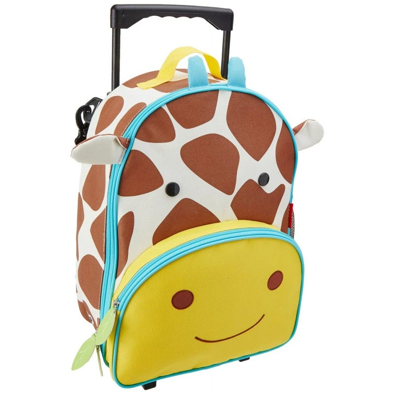 Skip Hop Zoo Rolling Luggage - Giraffe 2 Skip Hop Zoo Rolling Luggage - Giraffe - Image 2