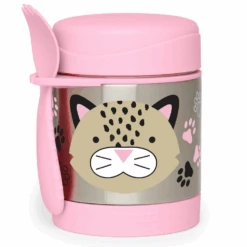 Skip Hop Zoo Insulated Little Kid Food Jar - Leopard