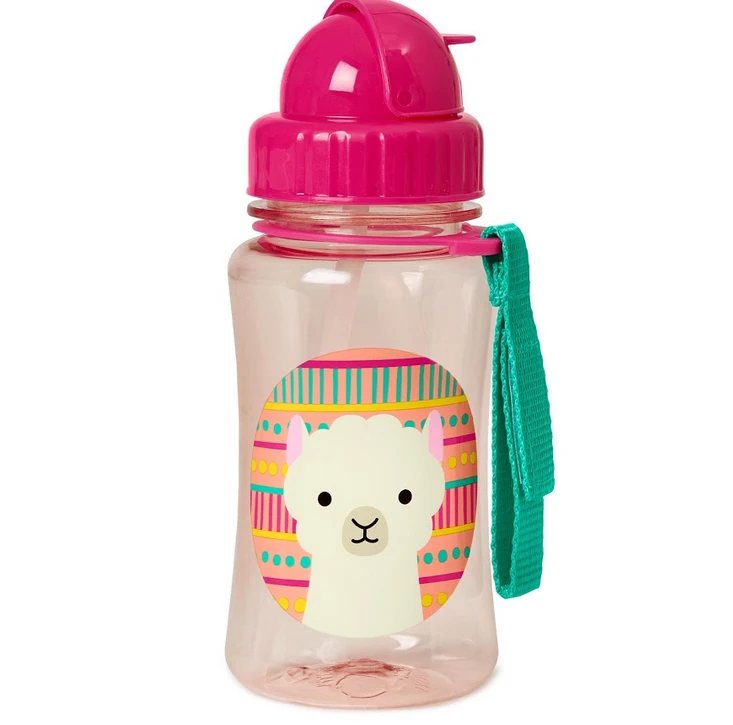 Skip Hop Zoo Straw Bottle Llama 1 Skip Hop Zoo Straw Bottle Llama