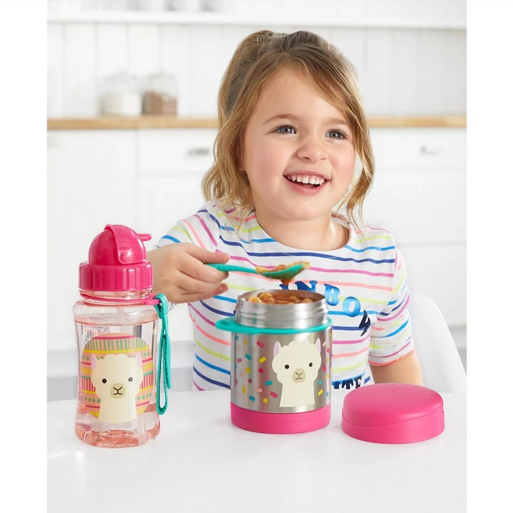 Skip Hop Zoo Insulated Little Kid Food Jar - Llama 3 Skip Hop Zoo Insulated Little Kid Food Jar - Llama - Image 3