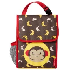Skip Hop Zoo Insulated Kids Lunch Bag - Monkey