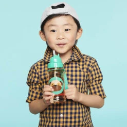 Skip Hop Zoo Straw Bottle Pug -Skip Hop Store md 9l511010 skiphop zoo straw bottle pug 16252439022