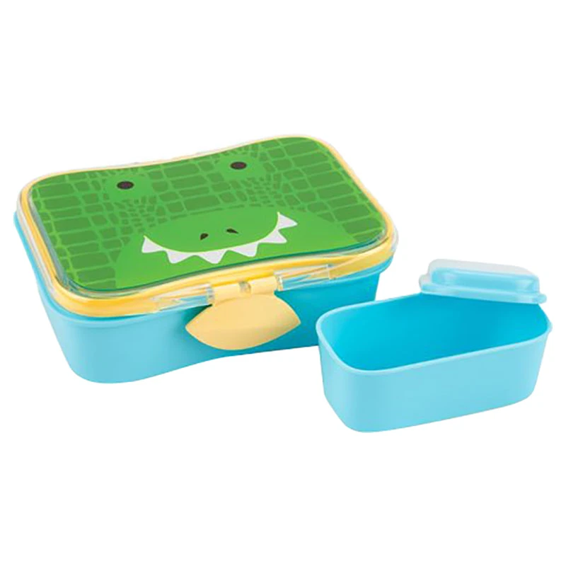 Skip Hop Zoo Lunch Kit - Crocodile 2 Skip Hop Zoo Lunch Kit - Crocodile - Image 2