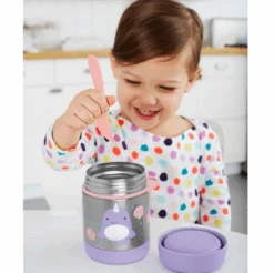 Skip Hop Zoo Insulated Little Kid Food Jar - Narwhal 5 Skip Hop Zoo Insulated Little Kid Food Jar - Narwhal -Skip Hop Store narwf