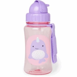 Skip Hop Zoo Straw Bottle Narwhal