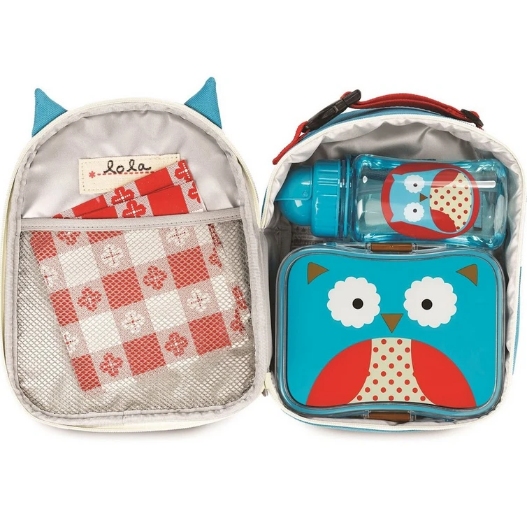 Skip Hop Zoo Straw Bottle Owl 3 Skip Hop Zoo Straw Bottle Owl - Image 3