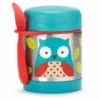 Skip Hop Zoo Insulated Little Kid Food Jar - Owl