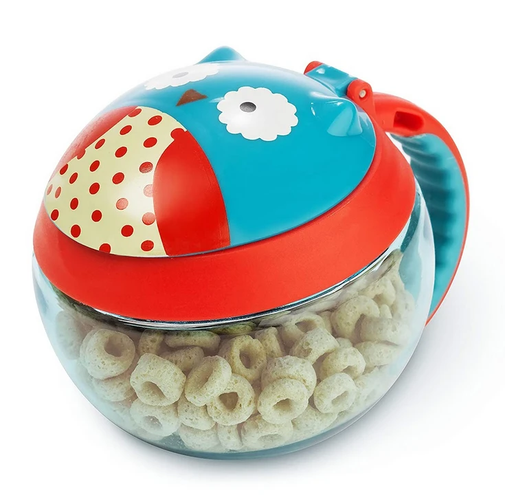 Skip Hop Zoo Snack Cup Owl 2 Skip Hop Zoo Snack Cup Owl - Image 2