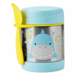 Skip Hop Zoo Insulated Little Kid Food Jar - Shark