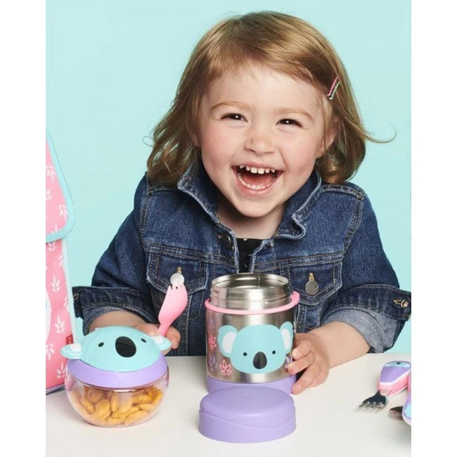Skip Hop Zoo Insulated Little Kid Food Jar - Koala 2 Skip Hop Zoo Insulated Little Kid Food Jar - Koala - Image 2