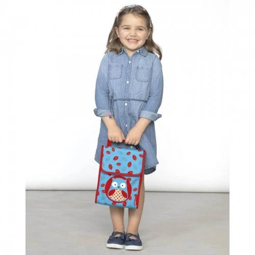 Skip Hop Zoo Insulated Kids Lunch Bag - Owl 2 Skip Hop Zoo Insulated Kids Lunch Bag - Owl - Image 2