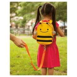 Skip Hop Mini Backpack With Safety Harness - Bee 7 Skip Hop Mini Backpack With Safety Harness - Bee -Skip Hop Store skip hop zoo let mini backpack with rein bee1