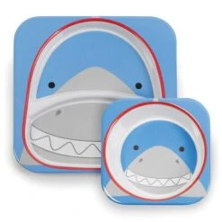 Skip Hop Zoo Tableware - Melamine Set - Shark