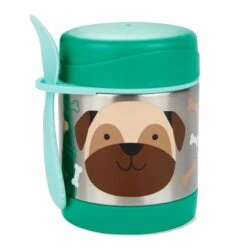Skip Hop Zoo Insulated Little Kid Food Jar - Pug