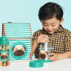 Skip Hop Zoo Insulated Little Kid Food Jar - Pug 5 Skip Hop Zoo Insulated Little Kid Food Jar - Pug -Skip Hop Store zoo insulated food jar pug 2